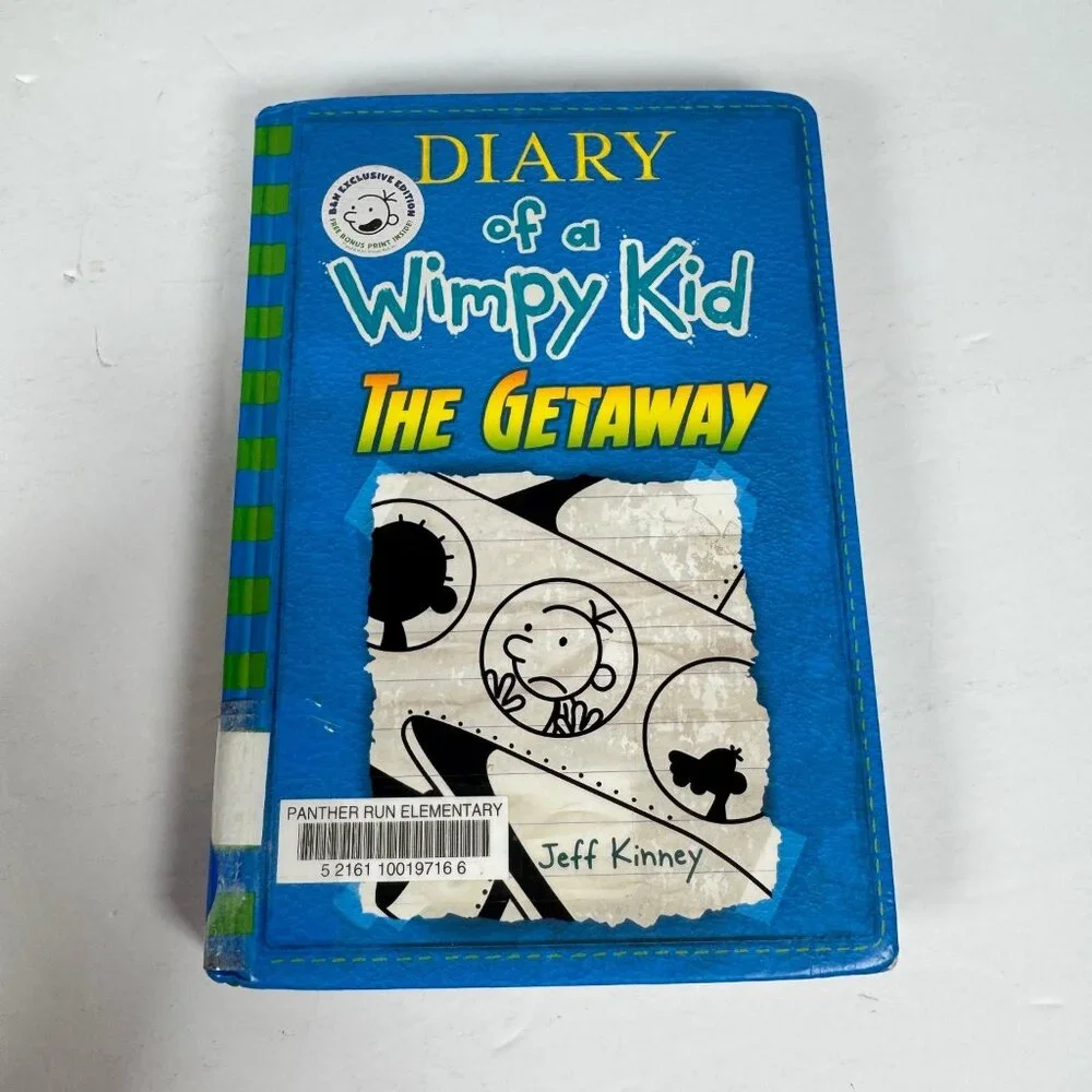 Diary of a Wimpy Kid The Getaway Jeff Kinney 2017 First Printing B&N Exclusive